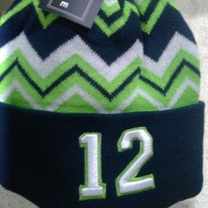 Seattle Seahawk 12th Fan Stocking Cap